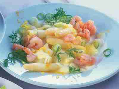 Krabben-Spargel-Salat