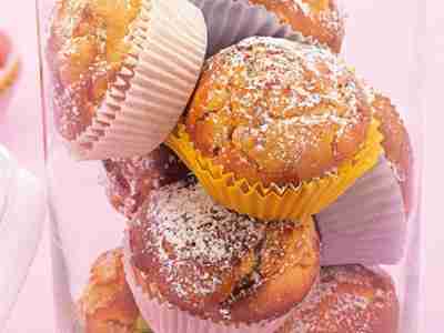 Aprikosen-Minze-Muffins