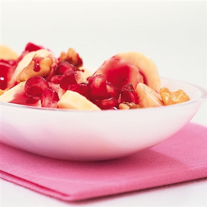 Bananensalat mit Granatapfel