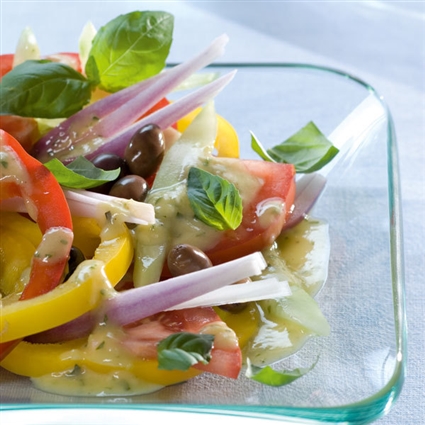 Würziger Sommersalat