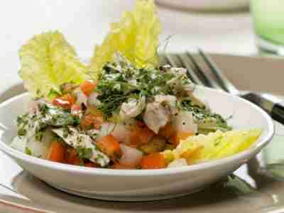 Hühnerfleischsalat