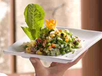 Gemüsesalat mit Mayonnaise