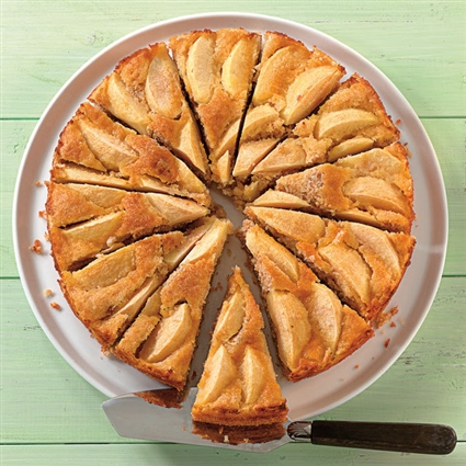 Apfelkuchen mit Sabayon