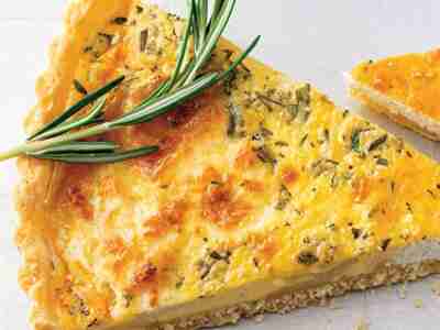 Ziegenkäsetarte