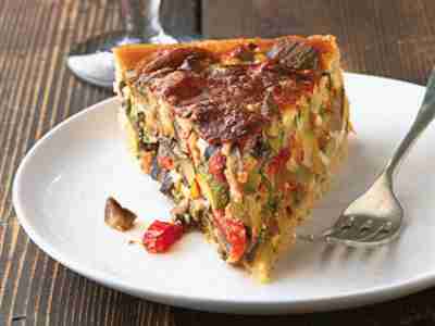 Ratatouille-Quiche