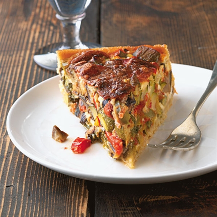 Ratatouille-Quiche