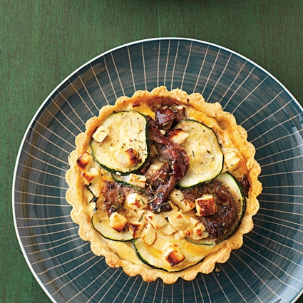 Lamm-Zucchini-Törtchen
