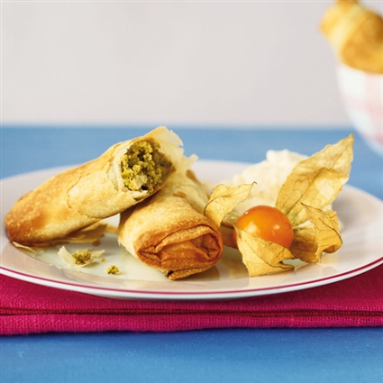 Pistazienröllchen