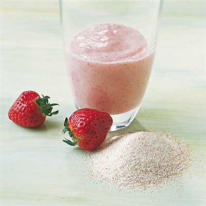 Grießbrei mit Obst