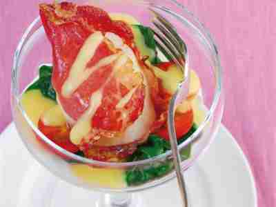 Jakobsmuscheln mit Sauce Hollandaise