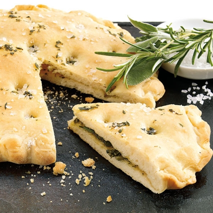 Mediterrane Kräuter-Focaccia