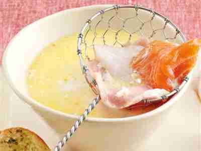 Sahne-Fondue