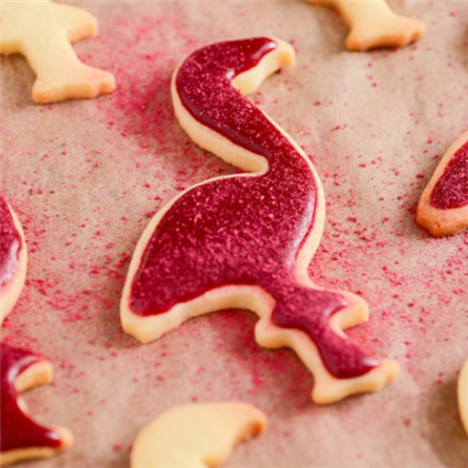 Pink Flamingos mit Beere und Bergamotte