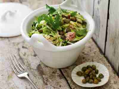 Coleslaw mit Thunfisch-Creme