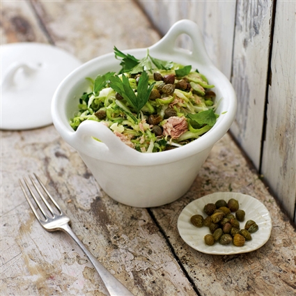 Coleslaw mit Thunfisch-Creme