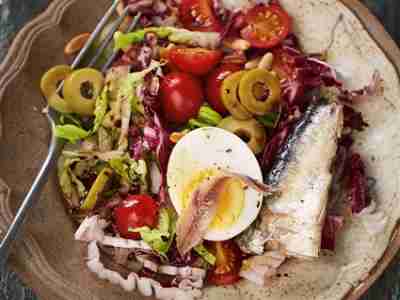 Mediterraner Sardinen-Salat