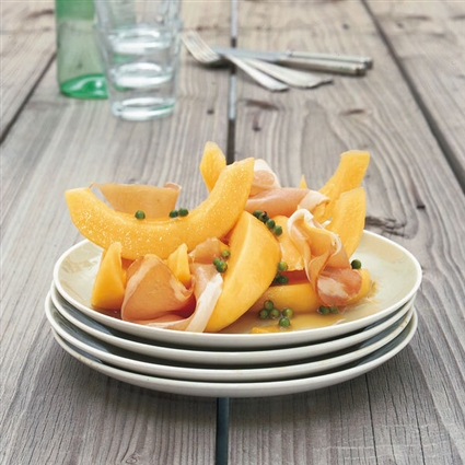 Scharfer Melonensalat