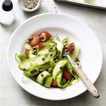 Schneller Zucchininudel-Salat