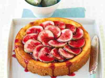 Ziegenkäsetarte mit Feigen