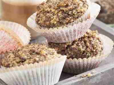 Leinsamen-Mandel-Muffins