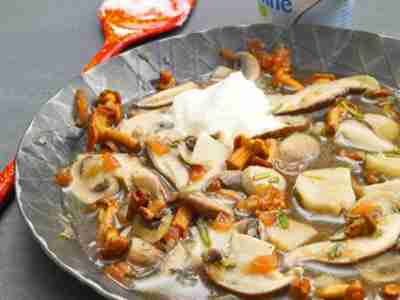Pilzsauce mit Rosmarin