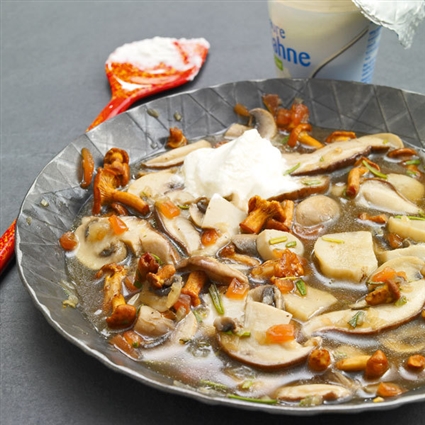 Pilzsauce mit Rosmarin
