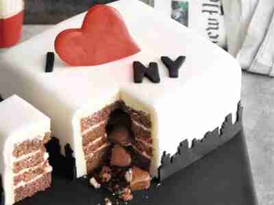 Fondanttorte I ♥ NY