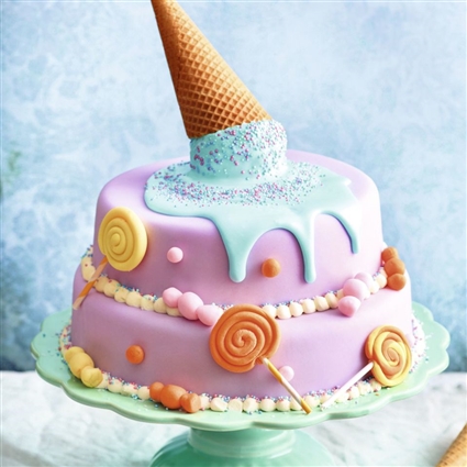 Fondanttorte Candy Cake