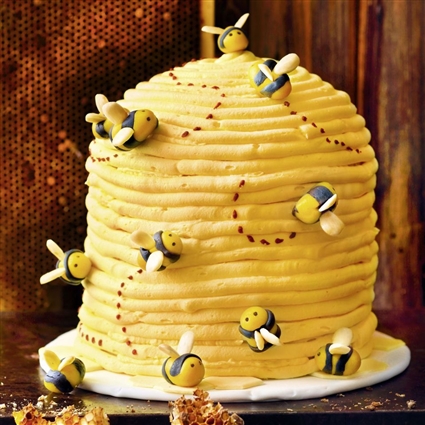 Buttercremetorte Bienenstich
