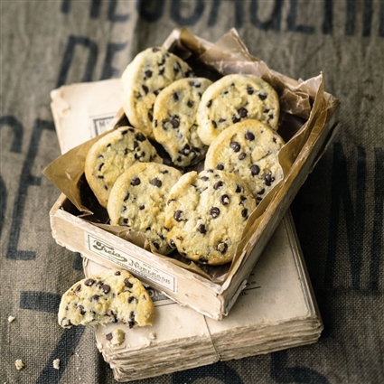 Zartbitter-Schoko-Cookies