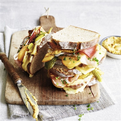 Raclette-Stulle