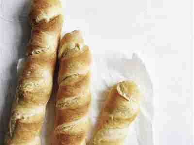 Ofenfrische Baguettes Grundrezept