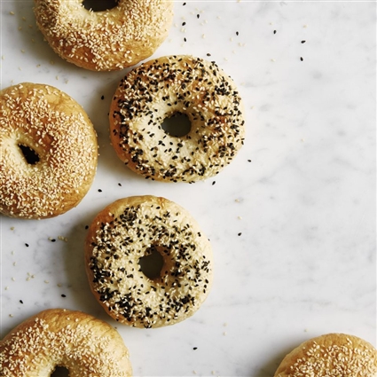 Bagels mit Sesam Grundrezept