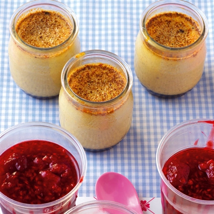 Karamell-Gewürz-Flans