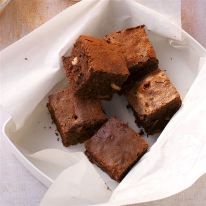Nougat-Brownies