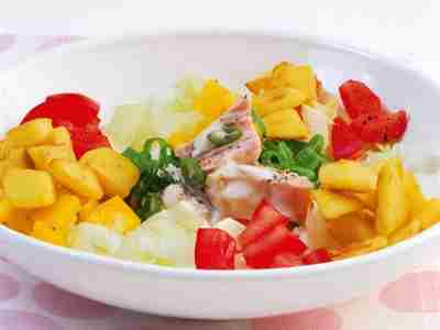 Mittelmeersalat mit Thunfisch