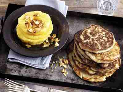 Bananen-Kokos-Pfannkuchen