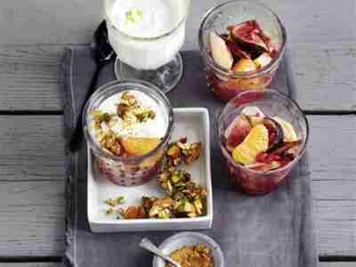 Orient-Obstsalat mit Granatapfel