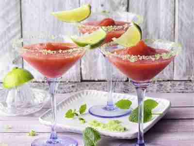 Strawberry Margarita mit Tonic Water