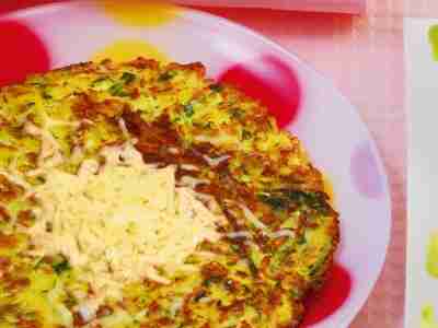 Käse-Rösti mit Pizzakäse