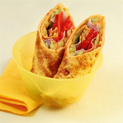 Omelett-Wrap