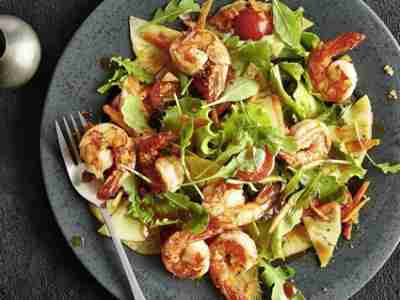 Ananas-Garnelen-Salat