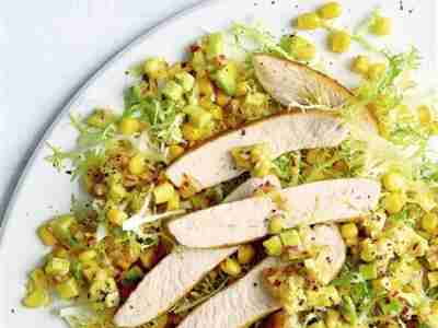 Maissalat mit Salsa