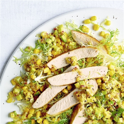 Maissalat mit Salsa