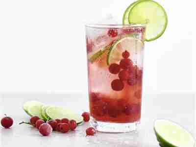 Cranberry-Lime-Spritzer