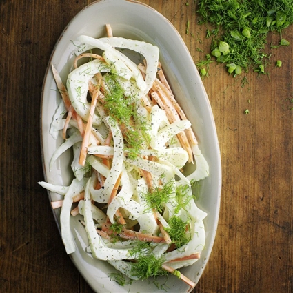 Fenchel-Möhren-Slaw