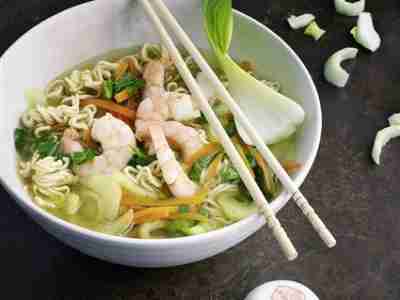 Asiatische Nudelsuppe