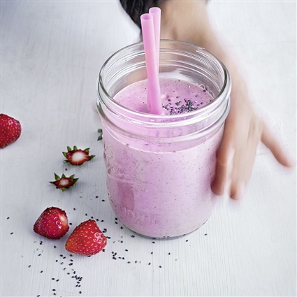 Beeriger Kokoskuss – Smoothie