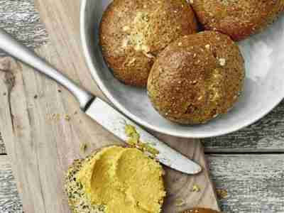 Chia-Brötchen mit Mohn