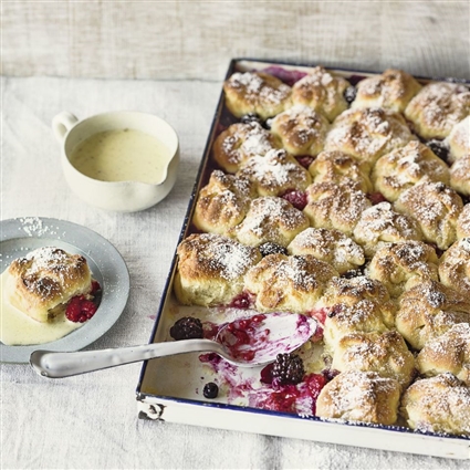 Säckchen mit Cassis-Beeren